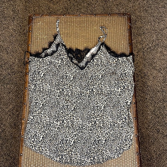 Leopard print lace camisole size XL, never worn - Picture 3 of 4